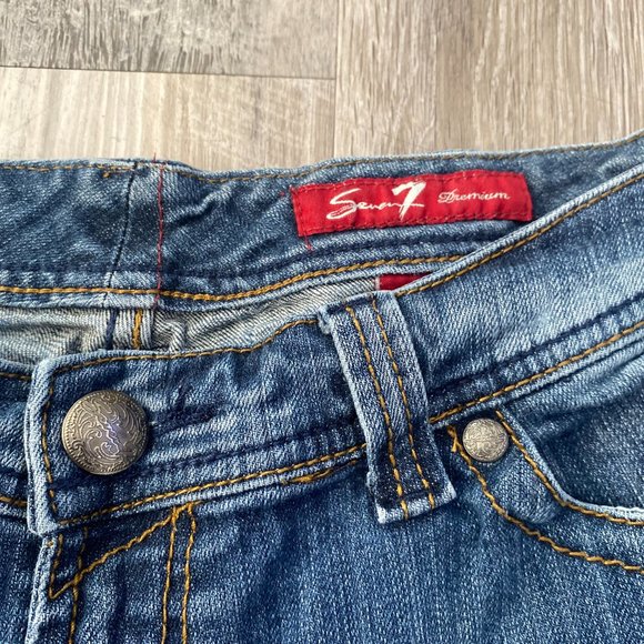 Straight Fit Seven7 Jeans with stretch - Picture 7 of 9